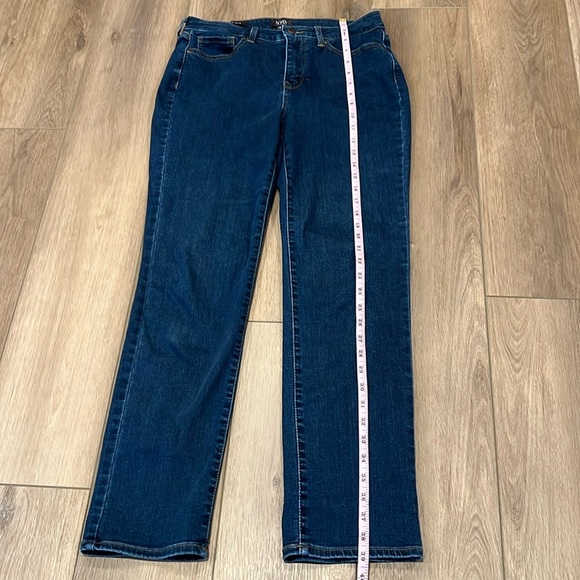 NYDJ Sheri Slim w/Lift Tuck Technology Size 8 Color Quinn Stretch - Picture 3 of 13